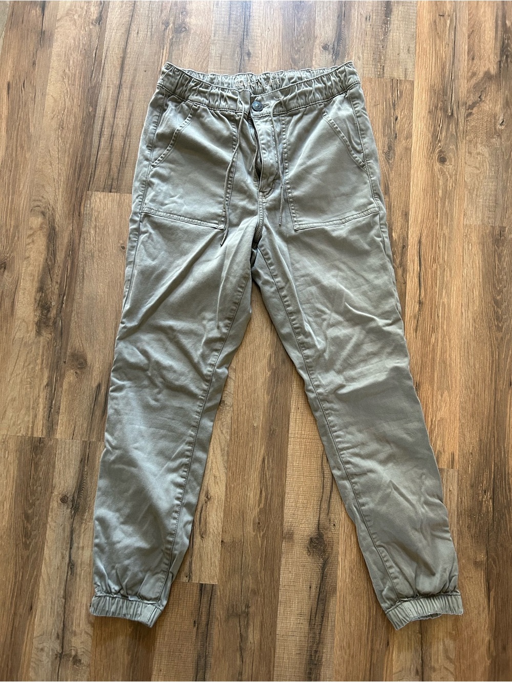 American Eagle Outfitters Women’s Jogger Pants - Light Grayish Green - Picture 4 of 7